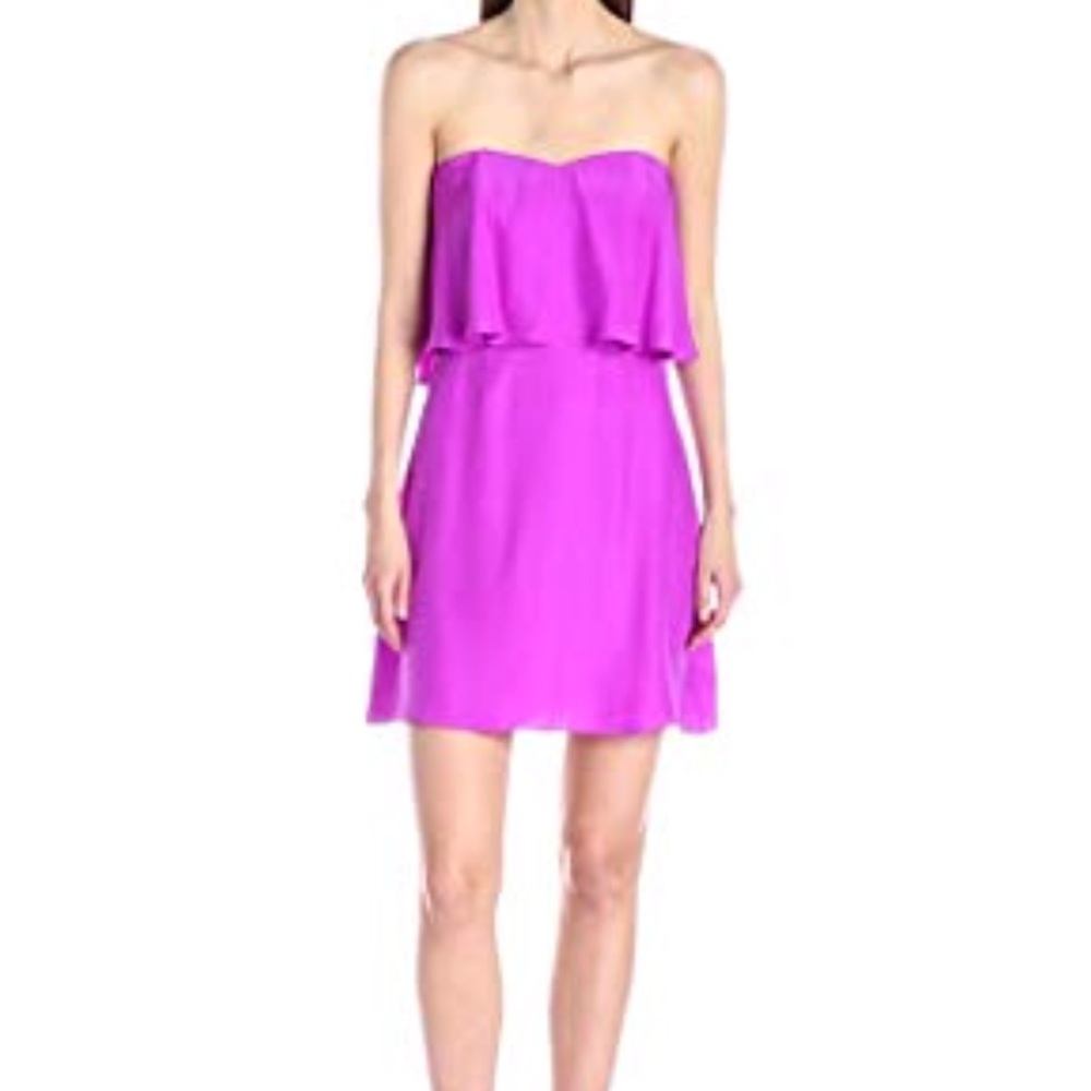 Alice & Trixie pink Selena popover dress